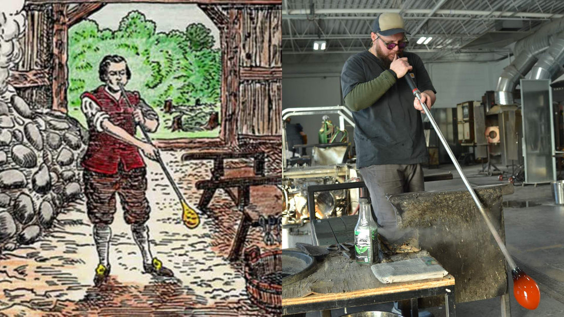 The History of Blown Glass in the United States