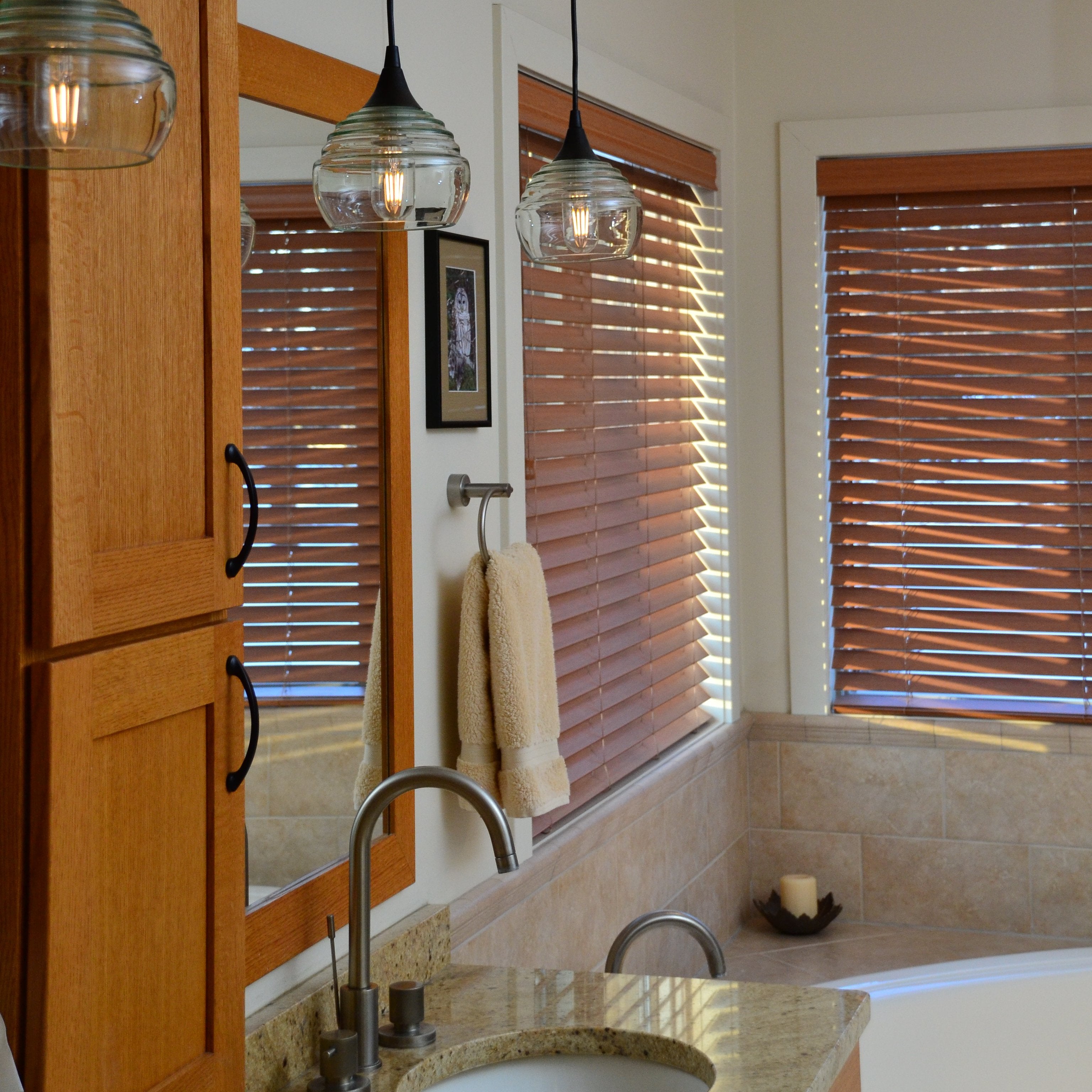 Hand Blown Glass Bathroom Lighting | Bicycle Glass Co.