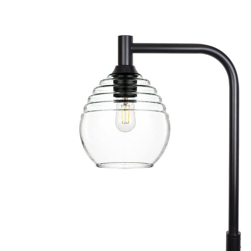 302 Floor Lamp — Eco Clear / Matte Black
