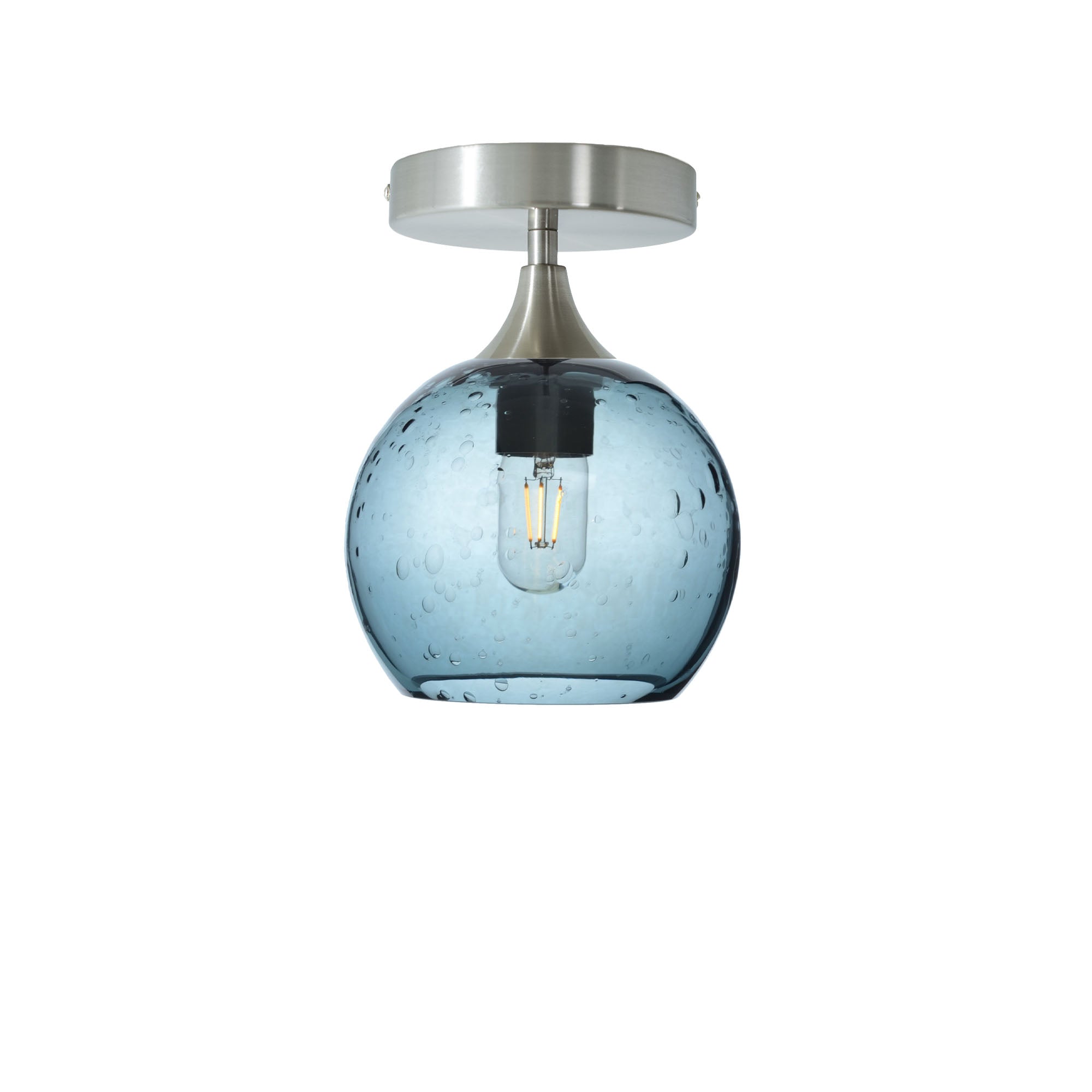 SWELL SEMI-FLUSH LIGHT: FORM NO.767 | Bicycle Glass Co.