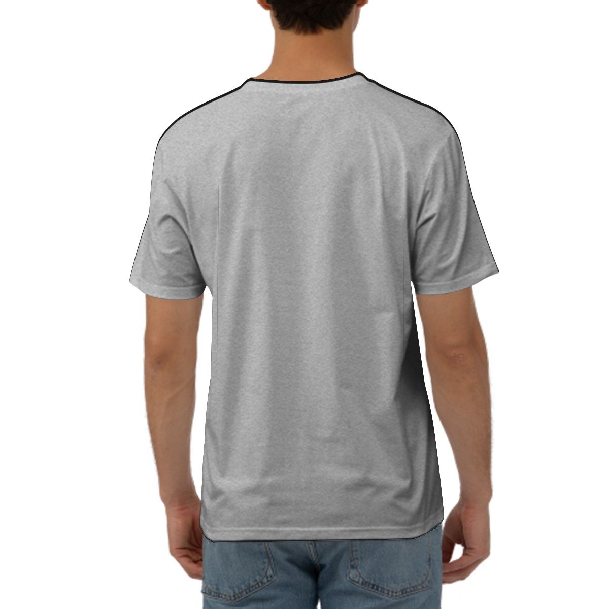 Employee T-Shirts | White and Light Gray | Men's Cut-Men's T-shirts-Bicycle Glass Co-White-S-Bicycle Glass Co