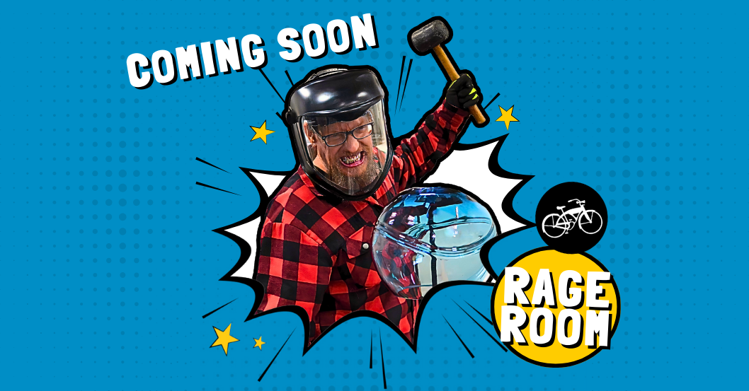 Plan Your Visit to the New Bicycle Glass Rage Room!