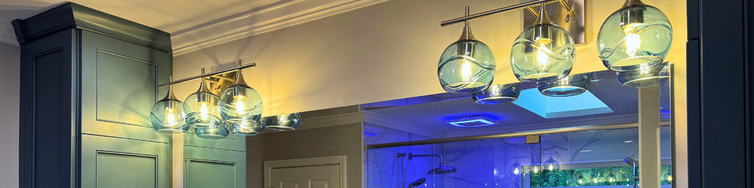 What Size Vanity Light Should I Use for My Bathroom Mirror?