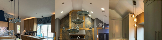 How do I hang a pendant light from a vaulted or sloped ceiling?