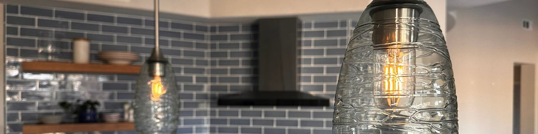 The 147 Spun Pendant in a Classic Kitchen Remodel