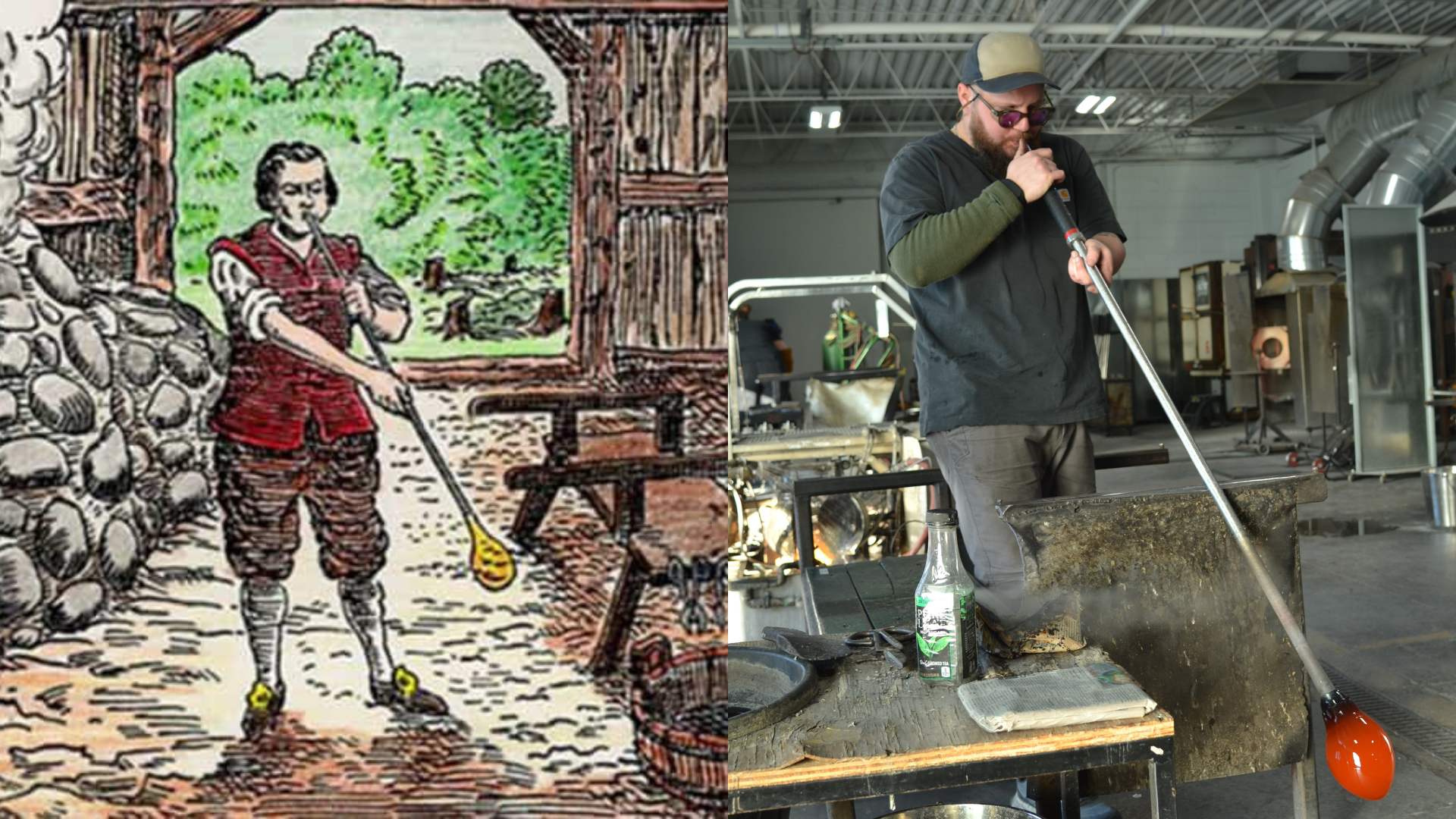 The History of Blown Glass in the United States