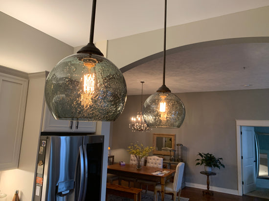 Hand-Blown Glass Pendant Lights | Bicycle Glass Co. – Page 2