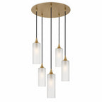 513 5 Pendant Cascade Chandelier