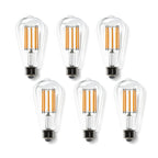10 Watt LED Filament Bulb (2700k) - Dimmable & Energy-Efficient | Bicycle Glass Co.-Lightbulb-Bicycle Glass Co - Hardware-Single Bulb-Bicycle Glass Co