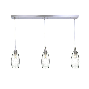 Brushed Nickel - 4ft Cord / Lunar / Eco Clear