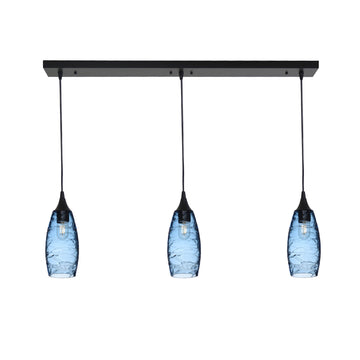 Matte Black - 4ft Cord / Spun / Steel Blue