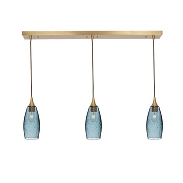 Polished Brass - 4ft Cord / Lunar / Slate Gray