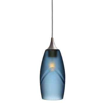 Brushed Nickel - 8ft Cord / Glacial / Steel Blue