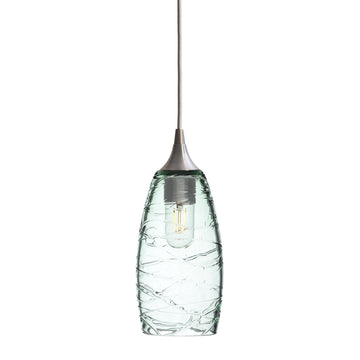 Brushed Nickel - 8ft Cord / Spun / Eco Clear