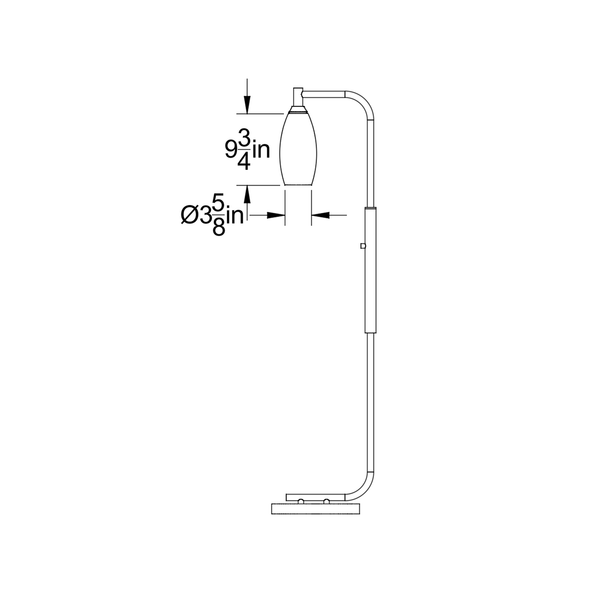 Dimensional Drawing: Side