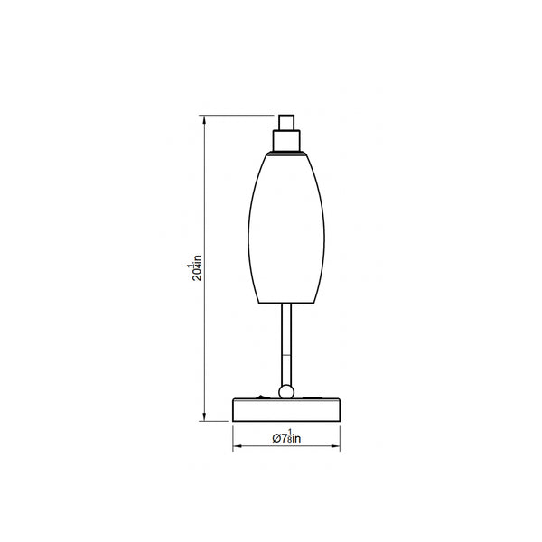 Dimensional Drawing: Front
