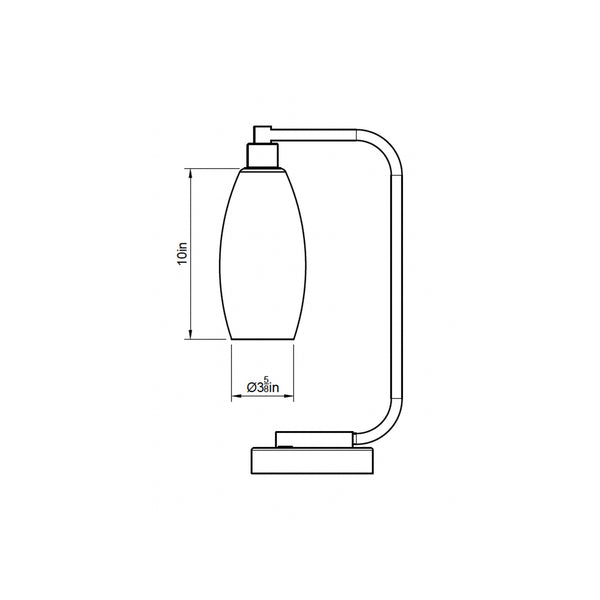 Dimensional Drawing: Side