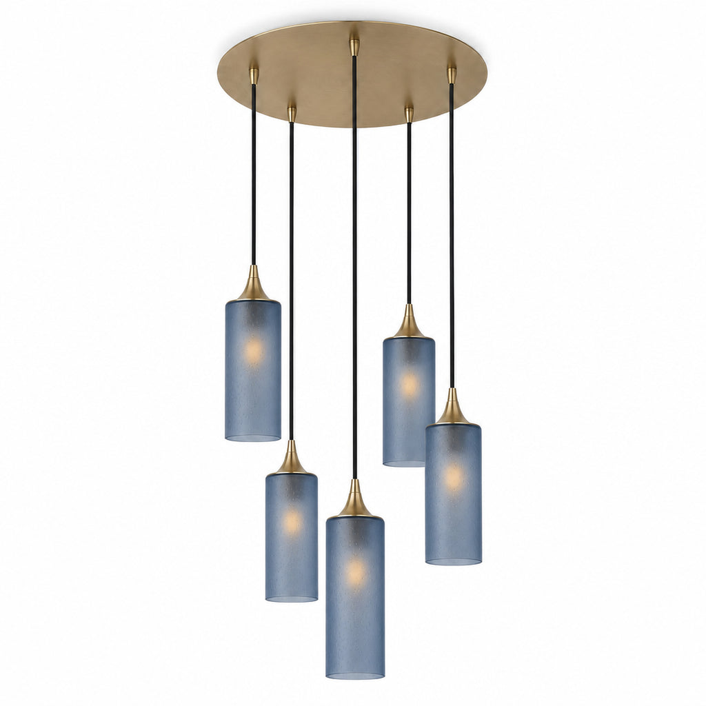 513 5 Pendant Cascade Chandelier