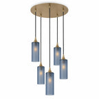 513 5 Pendant Cascade Chandelier