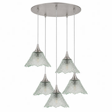 Eco Clear / Brushed Nickel - 4ft Cord