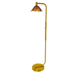 212 Floor Lamp-Glass-Bicycle Glass Co - Hotshop-Steel Blue-Brushed Nickel-Bicycle Glass Co