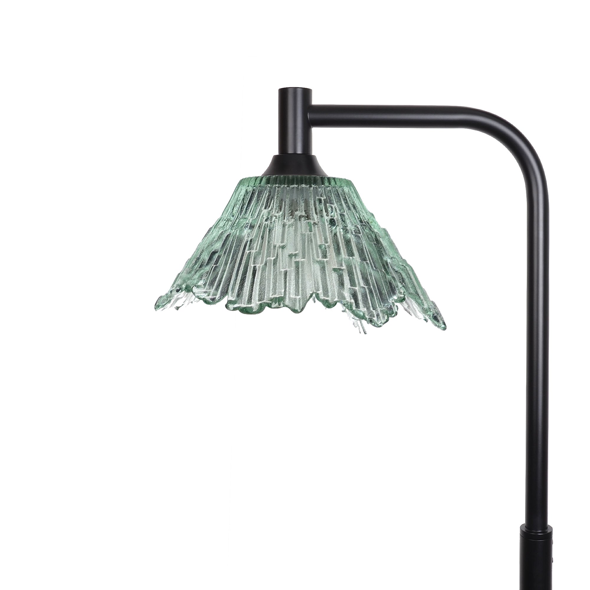212 Floor Lamp-Glass-Bicycle Glass Co - Hotshop-Eco Clear-Matte Black-Bicycle Glass Co