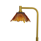 212 Floor Lamp-Glass-Bicycle Glass Co - Hotshop-Golden Amber-Polished Brass-Bicycle Glass Co