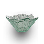 212 Icicle: Small Bowl-Glass-Bicycle Glass Co-Steel Blue-Bicycle Glass Co