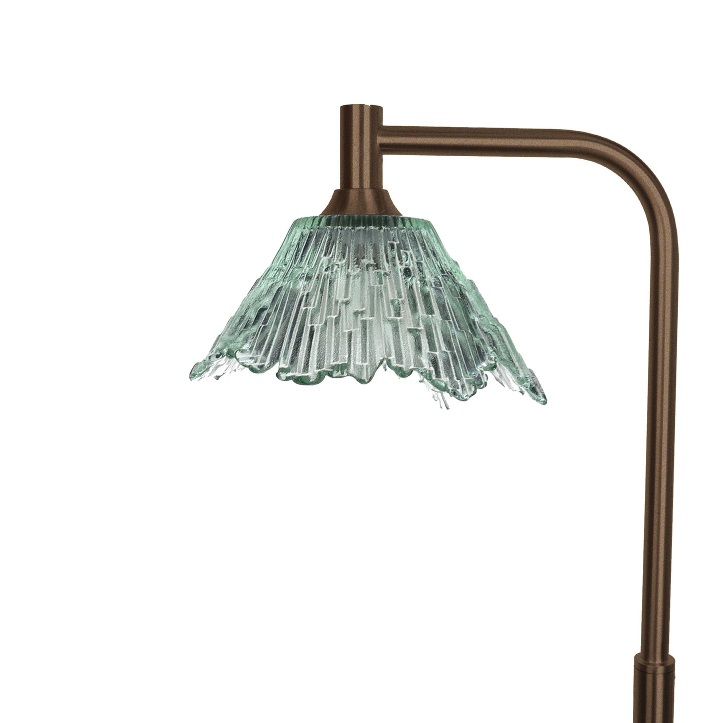 212 Summit: Floor Lamp-Glass-Bicycle Glass Co - Hotshop-Eco Clear-Antique Bronze-Bicycle Glass Co