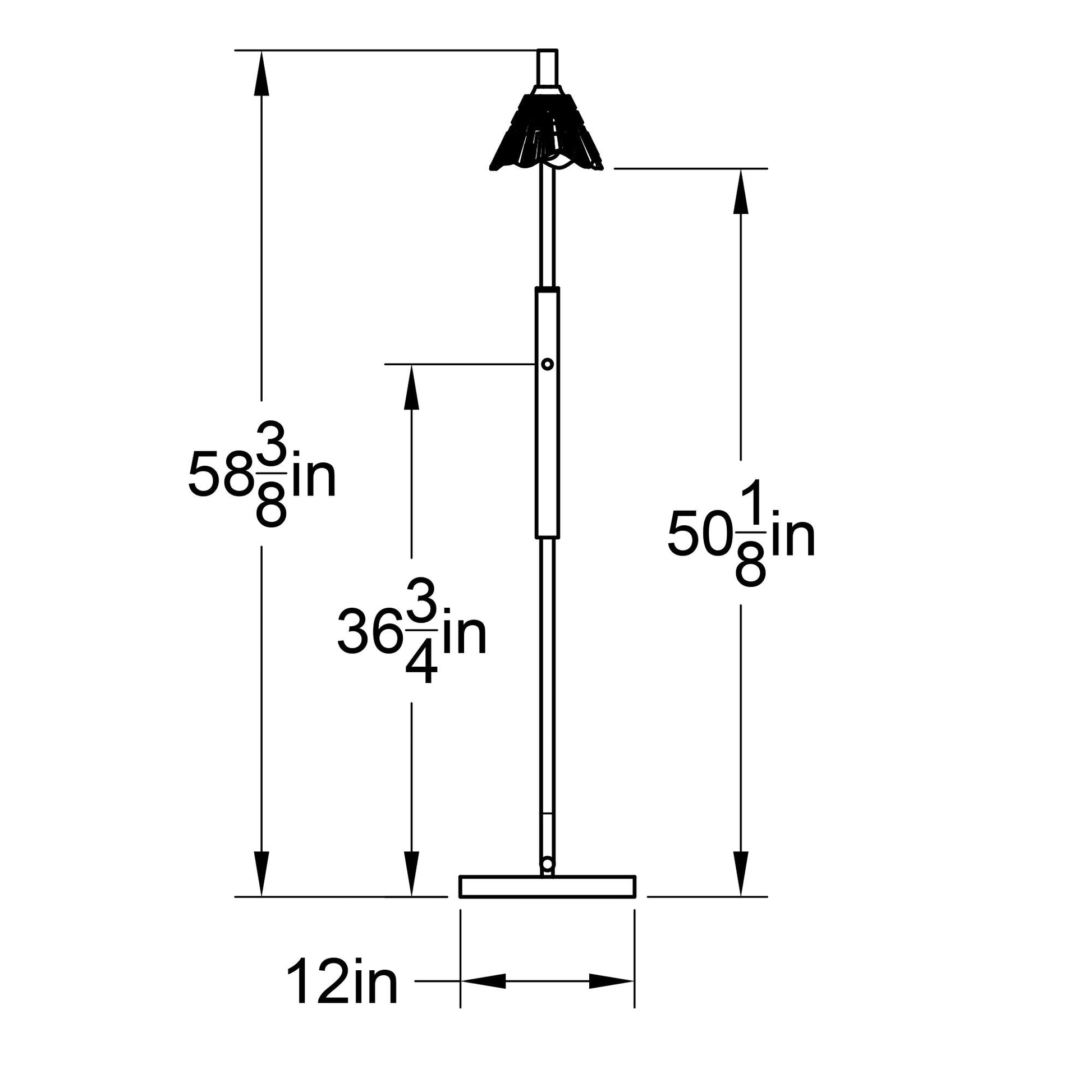 212 Summit: Floor Lamp-Glass-Bicycle Glass Co - Hotshop-Slate Gray-Brushed Nickel-Bicycle Glass Co