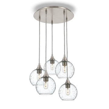 Lunar / Eco Clear / Brushed Nickel - 4ft Cord