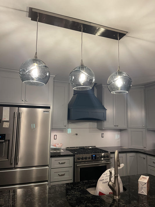 767 3 Pendant Linear Chandelier