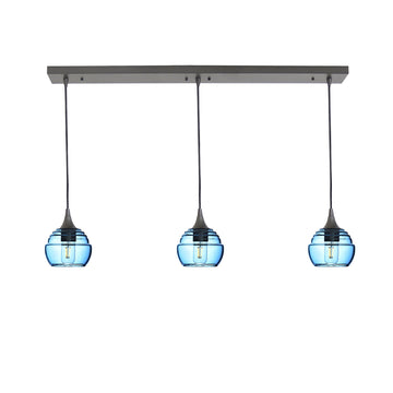 Antique Bronze - 4ft Cord / Steel Blue