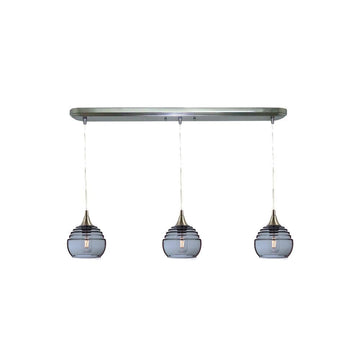 Brushed Nickel - 4ft Cord / Slate Gray