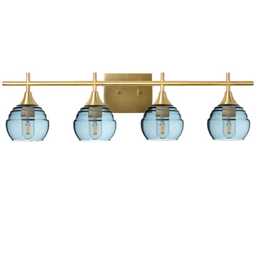 Slate Gray / Polished Brass