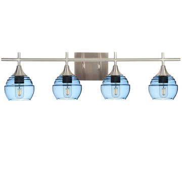 Steel Blue / Brushed Nickel