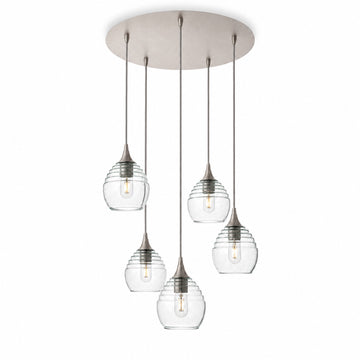 Eco Clear / Brushed Nickel - 4ft Cord