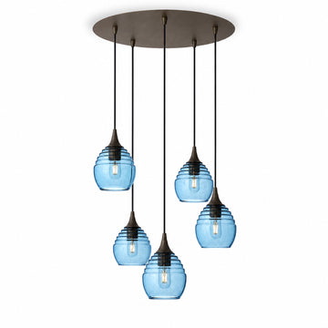 Steel Blue / Antique Bronze - 4ft Cord