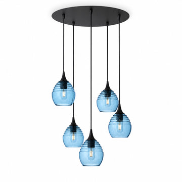 Steel Blue / Matte Black - 4ft Cord