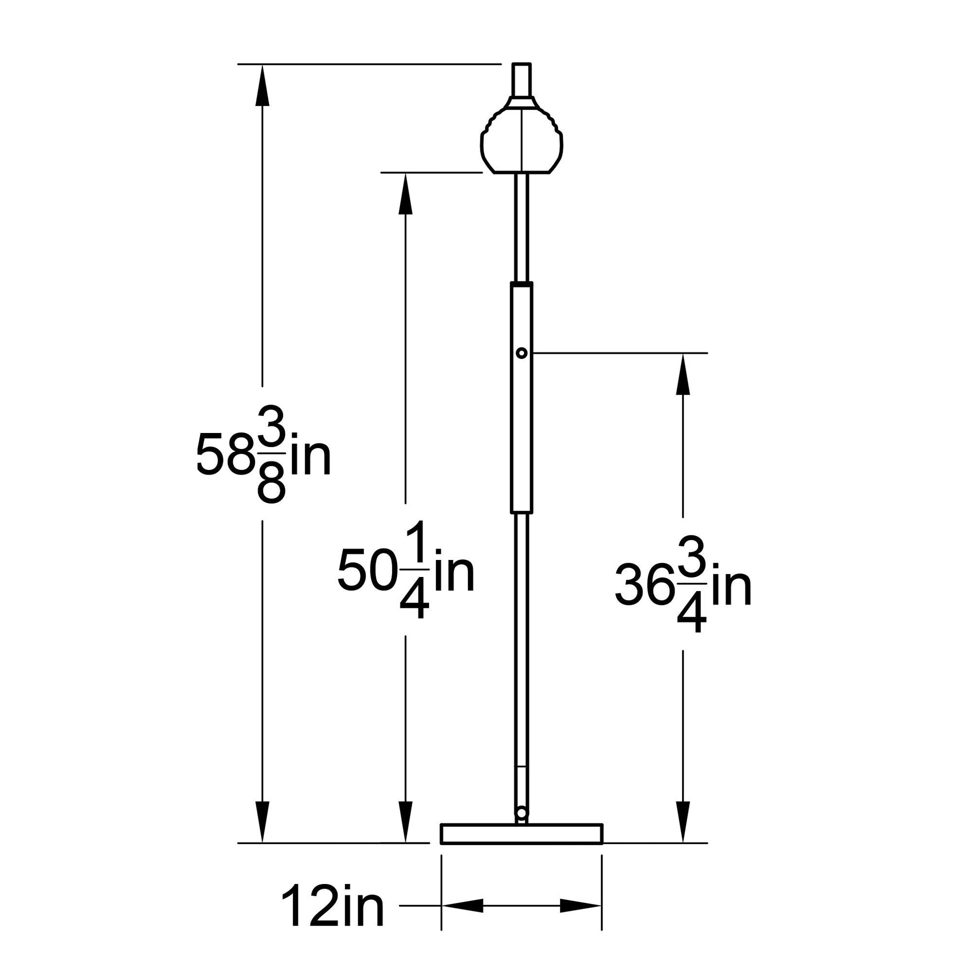 301 Lucent: Floor Lamp-Glass-Bicycle Glass Co - Hotshop-Eco Clear-Brushed Nickel-Bicycle Glass Co