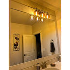 301 Single Pendant Light-Pendant Light-Bicycle Glass Co-Matte Black - 8ft Cord-Steel Blue-Bicycle Glass Co