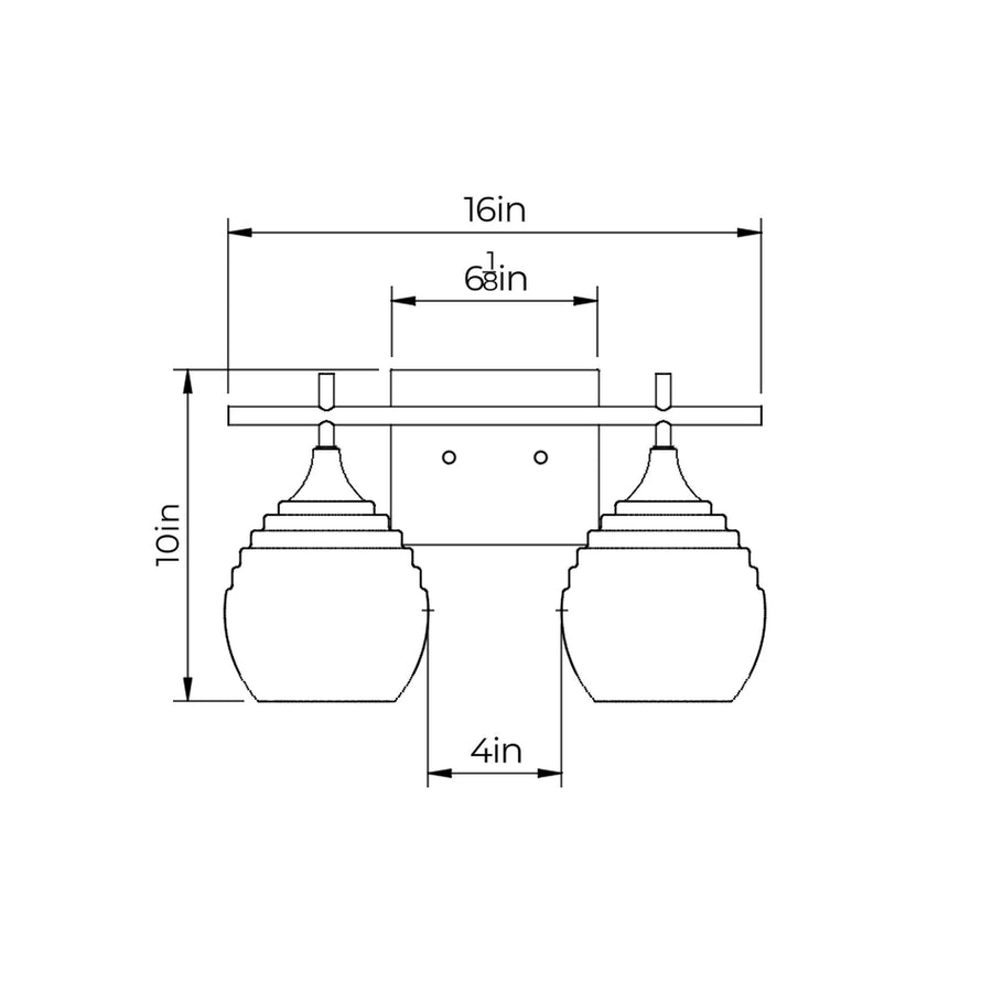 301 2-Light Wall Vanity