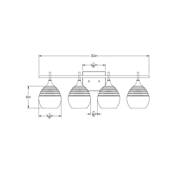 Dimensional Drawing: Front