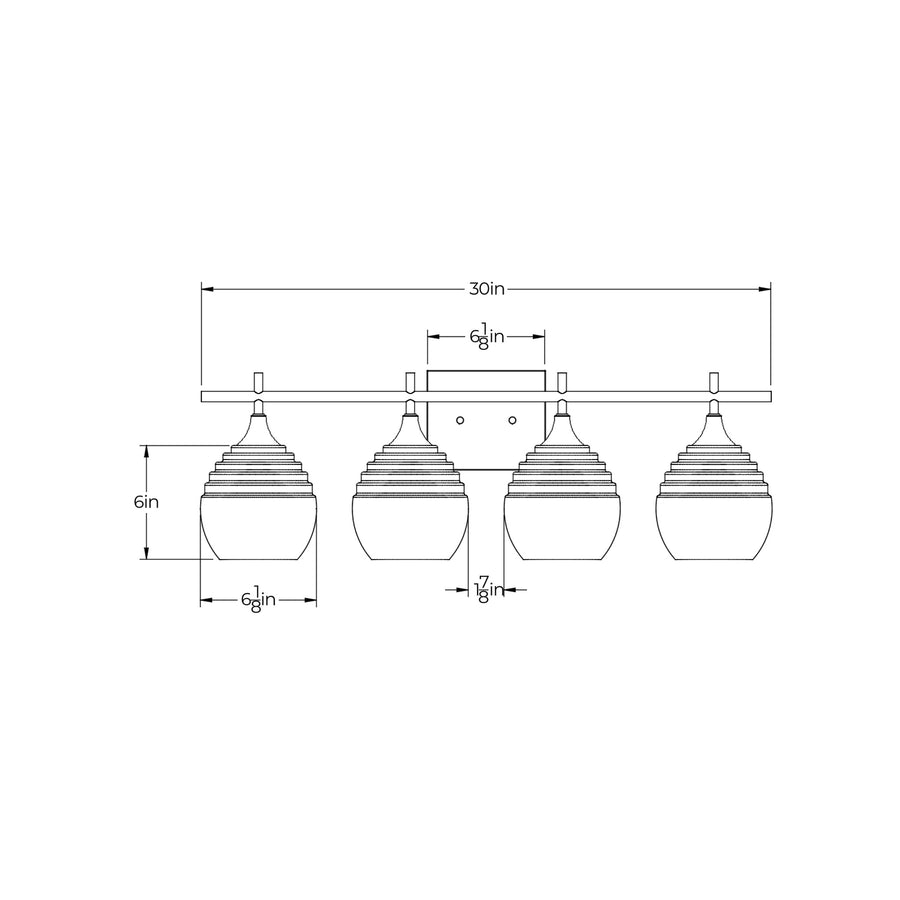 301 4-Light Vanity