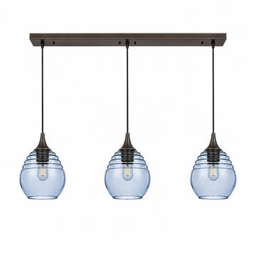 Antique Bronze - 4ft Cord / Steel Blue