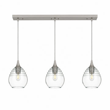 Brushed Nickel - 4ft Cord / Eco Clear