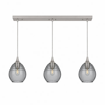 Brushed Nickel - 4ft Cord / Slate Gray