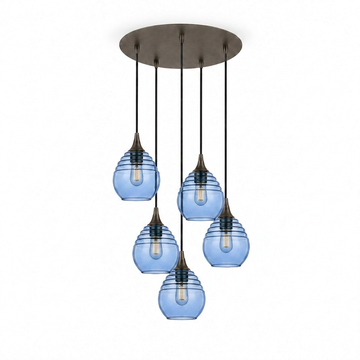 Steel Blue / Antique Bronze - 4ft Cord