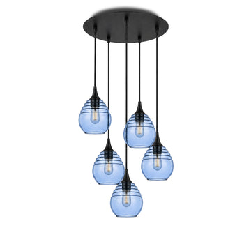 Steel Blue / Matte Black - 4ft Cord