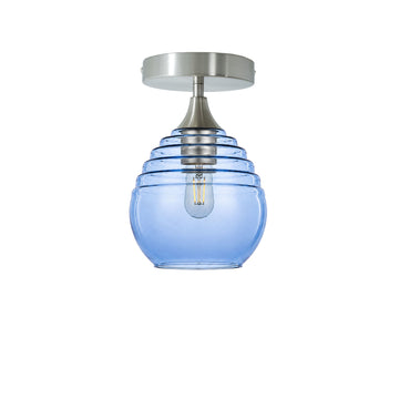 Steel Blue / Brushed Nickel